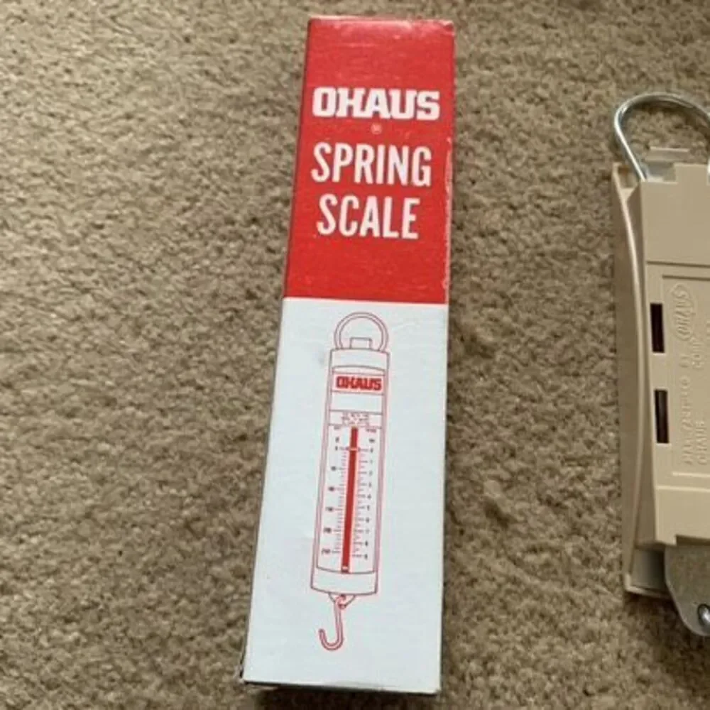 Ohaus Spring Scale Model 8002 500 Grams 18 Ounces